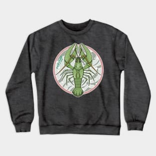 Big Sandy Crayfish Crawdad by Ronkytonk Crewneck Sweatshirt